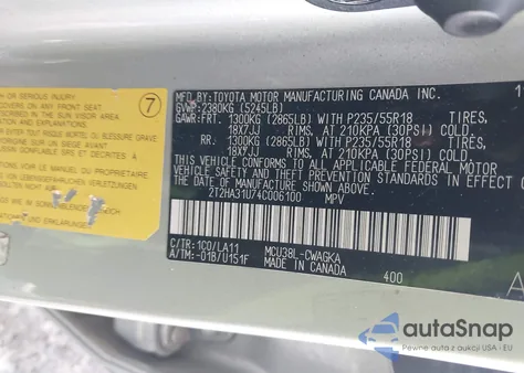 2004 Lexus Rx 330 z USA, uszkodzony, nr VIN 2T2HA31U74C006100